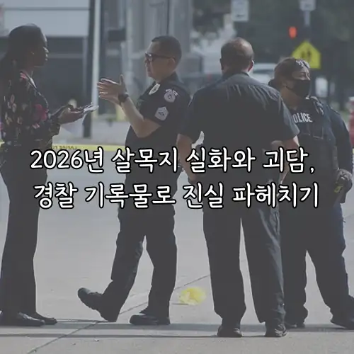 2026년 살목지 실화와 괴담, 경찰 기록물로 진실 파헤치기